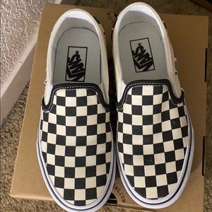 Checkered Vans